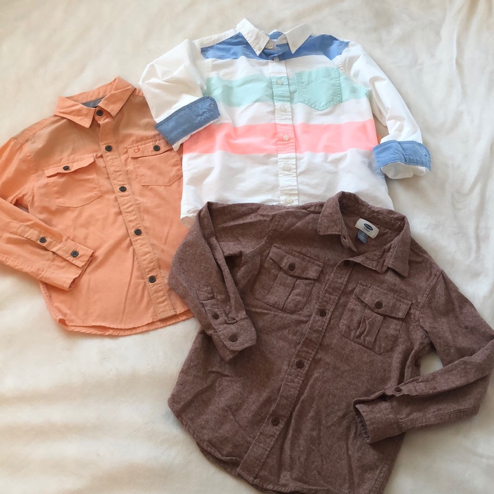 Boys button down bundle!